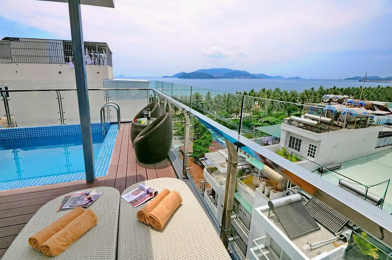 Apollo Hotel Nha Trang Beach location